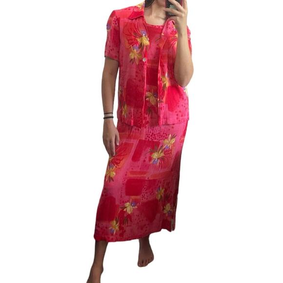 NWOT Draper’s & Damon’s Two Piece Rayon Set - Picture 1 of 11
